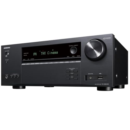 Onkyo TXNR6100M2, 7.2-Kanal THX-zertifizierter Netzwerk-A/V-Receiver