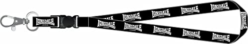 Lonsdale Damen Tidebrook Werbeartikel, Black/White, Einheitsgröße EU