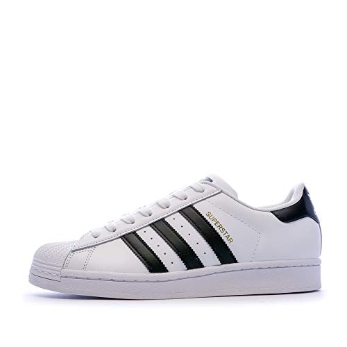 adidas Herren Superstar Sneaker, Footwear White Core Black Footwear White, 43 1/3 EU