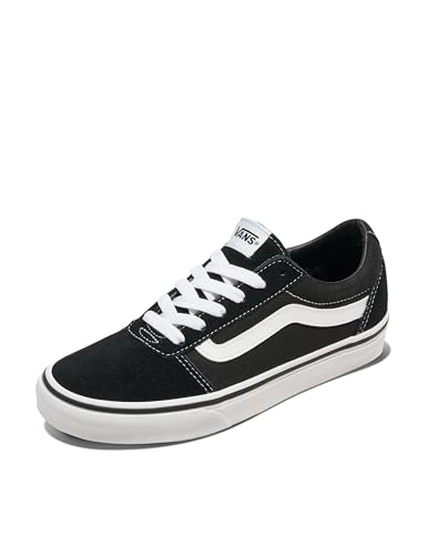 Vans Damen Ward Sneaker Ward Trainers, (SUEDE/CANVAS) BLACK/WHITE, 42 EU