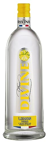 Pure Divine - Lemon Vodka, Aromatisierter Wodka aus den Nordvogesen, Frankreich - 37.5 Prozent Vol (1 x 0,7 l)