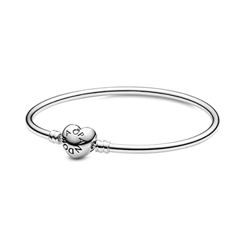 PANDORA Damen-Charm-Armband - 596268-17, Silber, 17cm