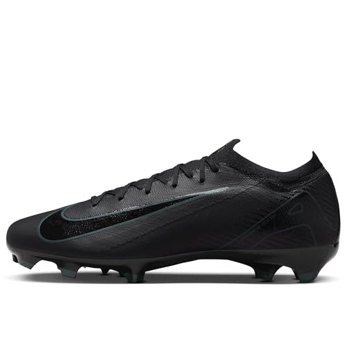 Nike Unisex Zoom Vapor 16 Pro FG Fußballschuh, Black/Black/Deep Jungle, 45 EU
