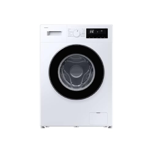 Samsung Waschmaschine Serie 3000 WW90FG3M05AWET Freistehend, 9 kg, WLAN, Schnellwäsche, hygienischer Dampf, Frontlader, 59,5 x 85 x 52 cm