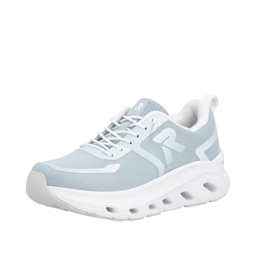 Rieker Damen W3504 Sneaker Low Blau 38