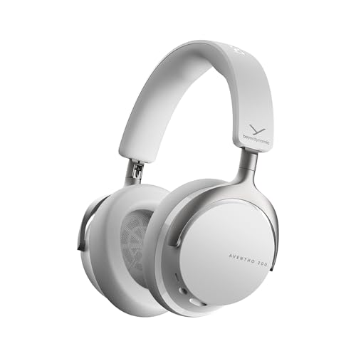 beyerdynamic AVENTHO 200 Wireless Over-Ear Kopfhörer mit ANC, 60 Stunden Akkulaufzeit, faltbares Gehäuse, austauschbare Ohrpolster, in Nordic Grey - neues Update per App verfügbar