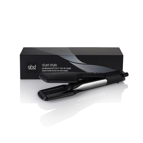 ghd duet hair style | 2-in-1 Glätteisen + Haartrockner, Hot Air Styler für die Verwandlung von nassem zu gestyltem Haar - Schwarz