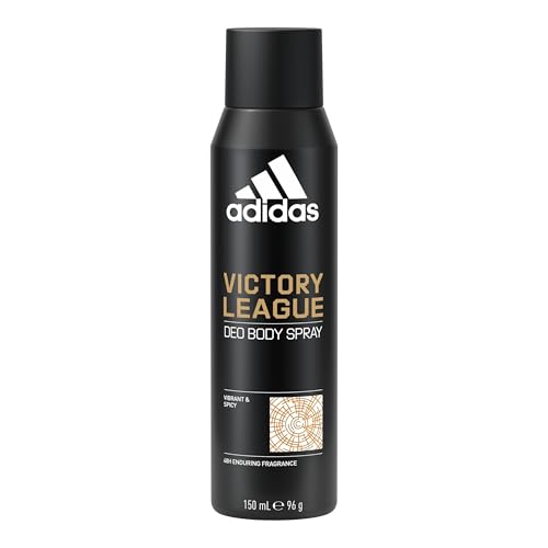 adidas Victory League Deo Body Spray für ihn, 48 Stunden extra-langanhaltender Duft, dynamisch-würzig, 150 ml