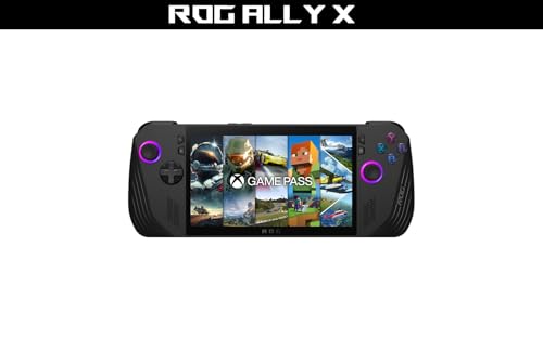 ASUS ROG Ally X RC72LA-NH007W Schwarz ? 7 Zoll FHD, AMD Ryzen Z1 Extreme, 24 GB LPDDR5X RAM, 1TB M.2 SSD (2280), Windows 11 Home