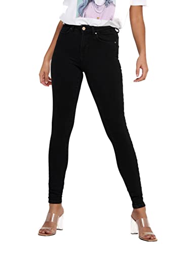 ONLY Female Skinny Jeans ONLPOWER Mittlere Taille Skinny Fit Jeans