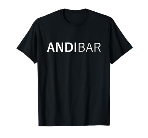 ANDIBAR Gift Nome Andreas Andi Andy Andre Andrea T-Shirt