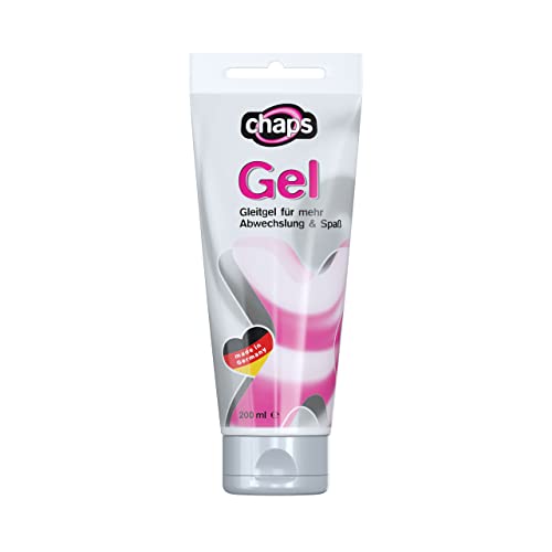 Med Device chaps Gleitgel, Gleit-Gel, Massage-Gel auf Wasserbasis, Made in Germany , (200 ml)1er Pack