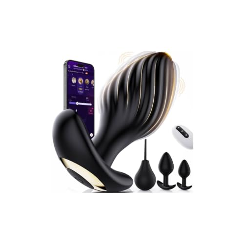 4-teiliges Analplug# Für Männer Frauen,Butt Anal Plug Vibrator