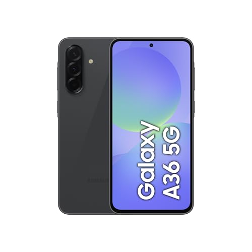 Samsung (A366 Galaxy A36 Dual 5G 256GB 8GB RAM (Awesome) Black