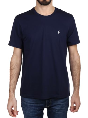 POLO RALPH LAUREN Herren-T-Shirt Modell 714844756007, blau, Large