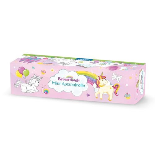 Trötsch Mini-Ausmalrolle Einhornwelt: Kinder Ausmalen Ausmalrolle Geschenk Geschenkidee Einhorn (Einhornwelt: Alles rund ums Einhorn)