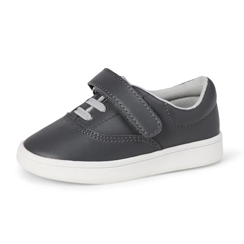 Amazon Essentials Unisex Kinder Sneakers Mit Elastischer Spitze, Grau, 19 EU