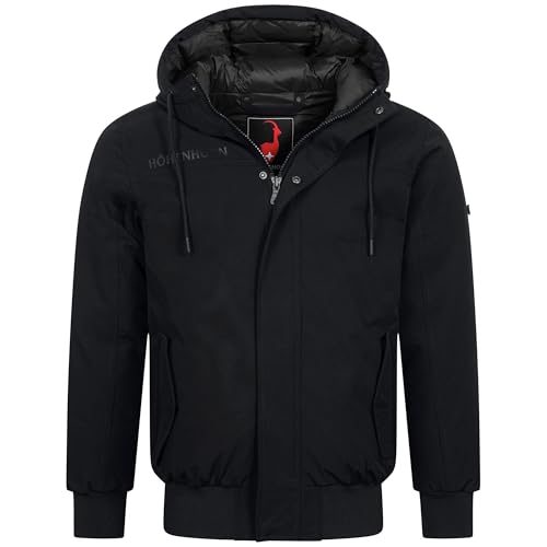 Höhenhorn Alpwall Herren Winter Jacke Gefüttert Schwarz Gr. L