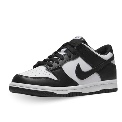 NIKE CW1590-100 Dunk Low (GS) Herren White/Black-White EU 39