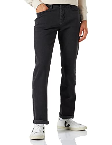 Amazon Essentials Herren Athletic-Fit-Stretchjeans - Auslauffarben, Verwaschenes Schwarz, 40W / 30L