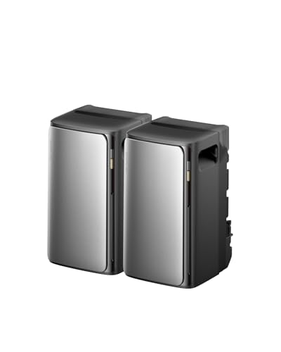 ECOFLOW STREAM Ultra 2er-Pack, Balkonkraftwerk mit Speicher, 3,84kWh Solarspeicher, 2300W Dual AC-Anschlüsse, erweiterbarer Kapazität bis zu 11,52kWh, 6000 Ladezyklen, Smart AI, Plug&Play