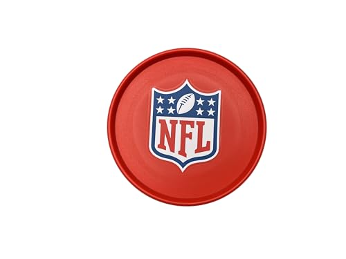 American Football 4er Set Untersetzer - Kunststoff 9 cm Durchmesser