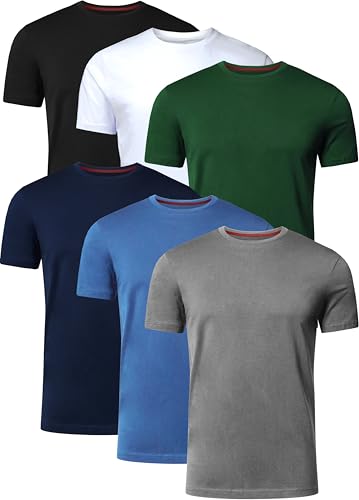 FULL TIME SPORTS T Shirt Herren 6er Pack Tshirt FTS-634-PACK-T3-XXL