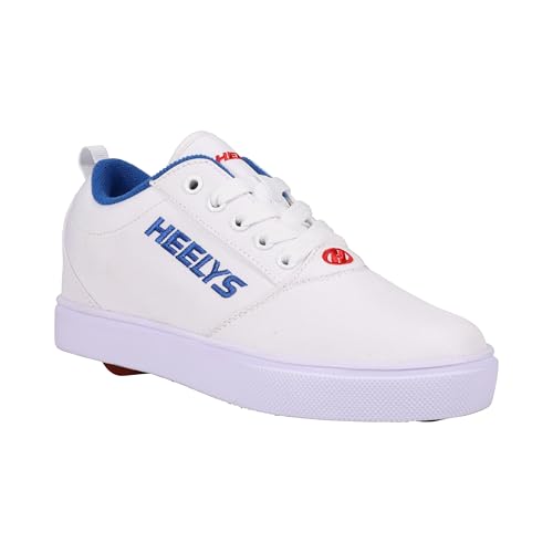 Heelys Herren Pro 20 Emb Schuhe mit Rollen, weiß/blau/rot, 43 EU