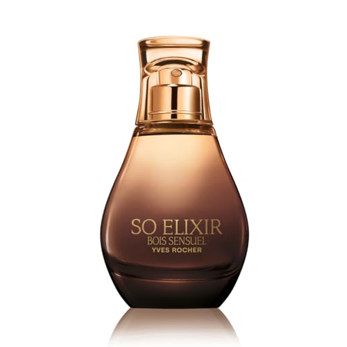 Yves Rocher SO ELIXIR BOIS SENSUEL - Eau de Parfum Damen - Verführerischer Duft mit Patchouli und Vanille - Eine kraftvolle, tiefgründige Komposition - 30 ml