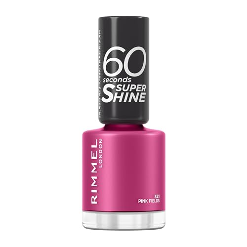 Rimmel 60 Seconds Super Shine Nagellack - 321 Pink Fiels