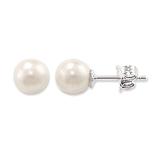 THOMAS SABO Perlenohrstecker klein 925 Sterlingsilber