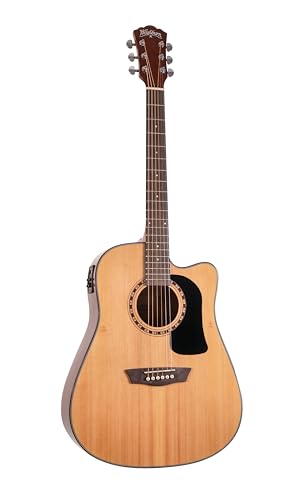 Washburn AD5CEN Akustikgitarre Komplettset mit Tonabnehmer
