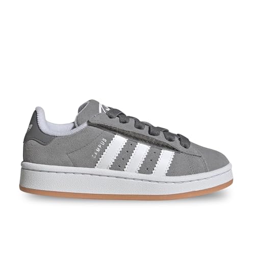 adidas Schuhe Campus 00S CF El C Code JQ6384 Grau Kinder, Grau-Weiß., 34 EU