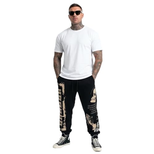 Yakuza Herren Pray Loose Jogginghose