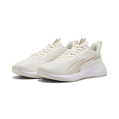 PUMA Unisex Flyer Lite 3 Straßenlaufschuh, Warmweiß PUMA Gold, 43 EU