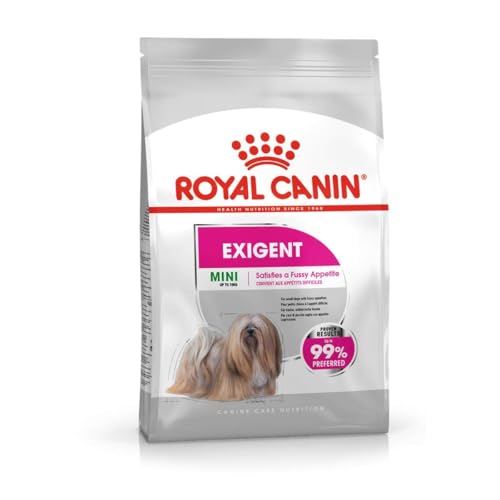 Royal Canin CCN Exigent Mini | 1kg | Alleinfuttermittel für wählerische kleine Hunde | Für ausgewachsene und ältere kleine Hunde bis 10 kg mit wählerischem Appetit | Trockenfutter