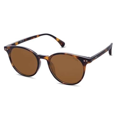 SOJOS Polarisierte Runde Kleine Sonnenbrille SJ2113
