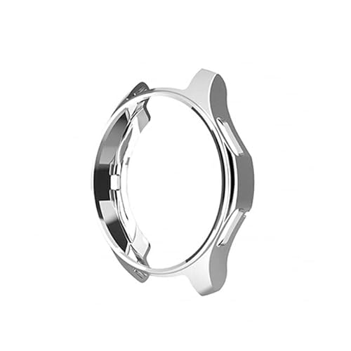Schutzhülle Cover Case für Samsung Galaxy Watch Gear S3 42mm / 46mm Classic/Frontier optional mit Display-Schutzfolie (46mm, Silver)