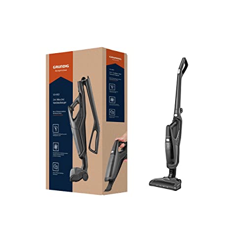 Grundig VCH 9932 Handstaubsauger 2 in 1, Li-Akku, 21,6 V, Anthrazit, único