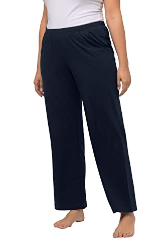 Ulla Popken, Damen, große Größen, Hose,Nachtblau, 50/52 EU
