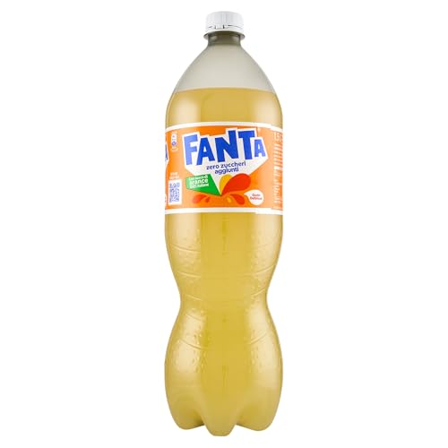 Fanta Zero Orange - fruchtig-spritzige Limonade mit klassischem Orangen-Geschmack - ohne Zucker und ohne Kalorien - erfrischender Softdrink in Einweg Flaschen (4 x 1500 ml)