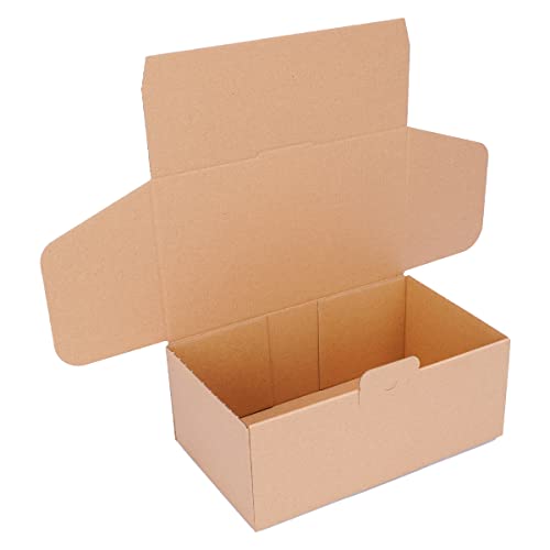 verpacking Faltschachteln 250 x 150 x 100 mm Braun (Außenmaß 258 x 158 x 105 mm) WP 30 Versandkarton DHL Karton Hermes DPD GLS Verpackung (50 Stück)