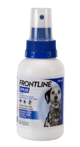 FRONTLINE Spray Hund & Katze gegen Zecken, Flöhe & Haarlinge 100 ml