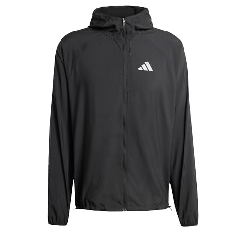 adidas Herren Adi365 Running Essentials Coat, black, L