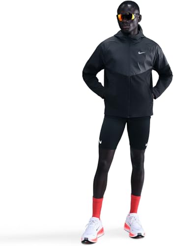 Nike Herren Therma-FIT Repel Winterized Miler Laufjacke, Black, L