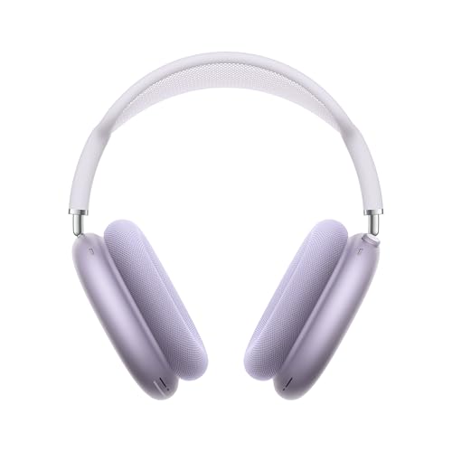 Apple AirPods Max Kabellose Kopfhörer, aktive Geräuschunterdrückung auf Pro Level, Transparenzmodus, personalisiertes 3D Audio, USB-C Ladecase, Violett