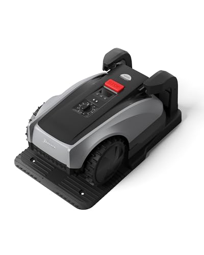 ECOVACS Goat O600 Mähroboter Ohne Begrenzungskabel, 600 m², RTK+Vision-Navigation, Rasenmähroboter, KI-Hindernisvermeidung, App Steuerung, Passiert 0,7 M Schmale Stellen