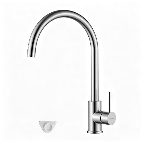 GRIFEMA G4008 Wasserhahn Küche Hochdruck, Küchenarmatur 360° Schwenkbar