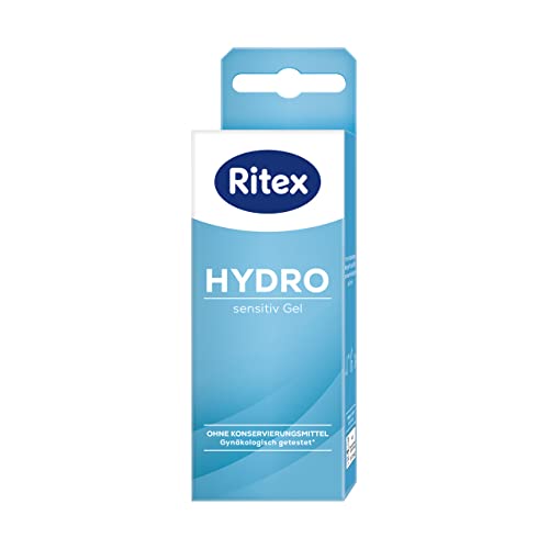 Ritex HYDRO GEL, Sensitiv Gleitgel wasserbasiert, 06149200000 Transparent, 50 ml