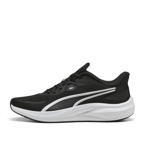 Puma Skyrocket Lite Adult Unisex Straßen-Laufschuh, 2 Black- White- Silver, 43